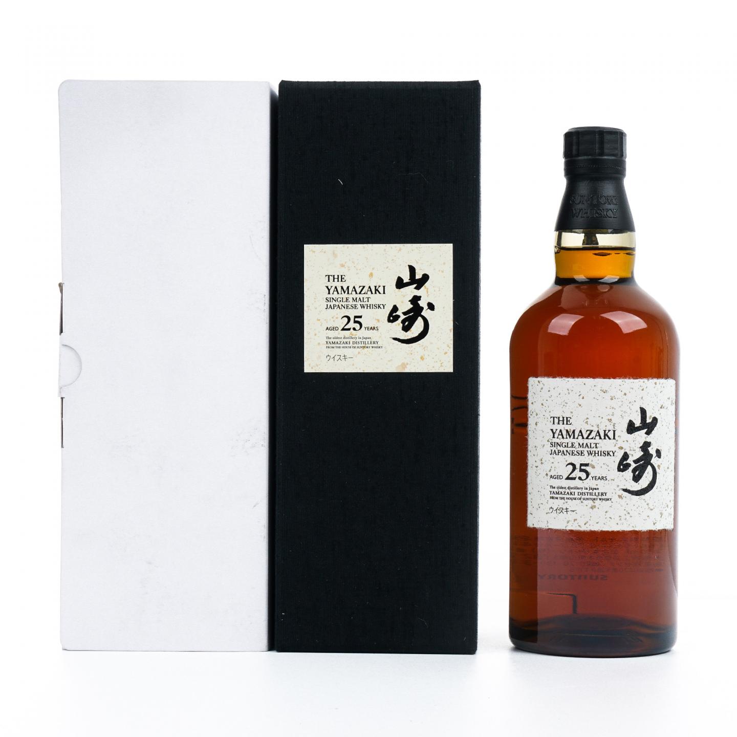 山崎 25年 新版 礼盒 700ml