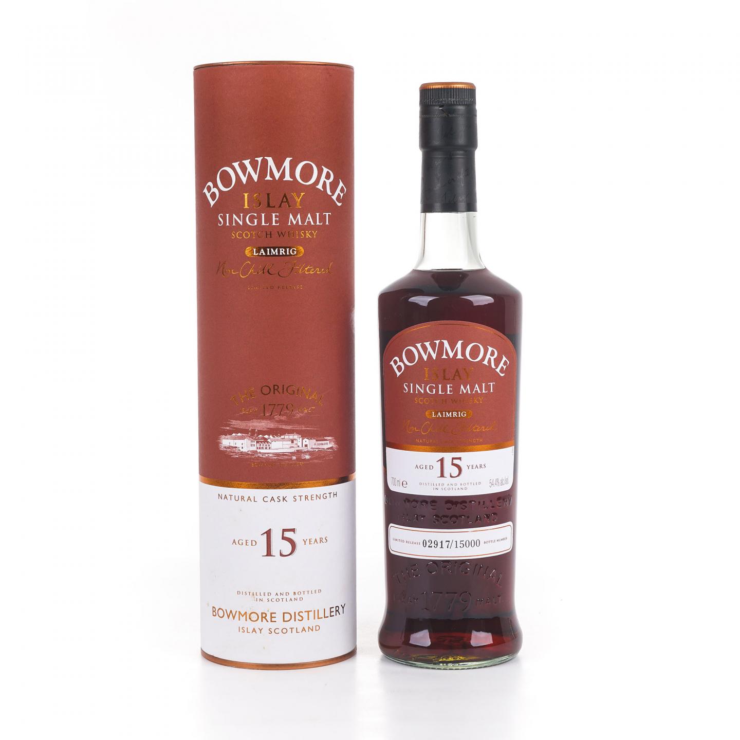 Bowmore 波摩 15年 Laimrig Batch 2 雪莉桶后熟 桶强