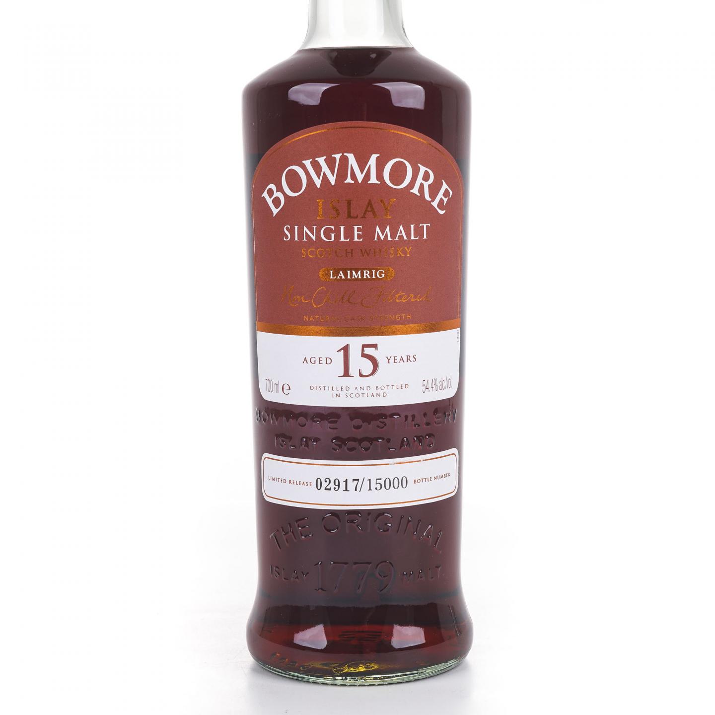 Bowmore 波摩 15年 Laimrig Batch 2 雪莉桶后熟 桶强