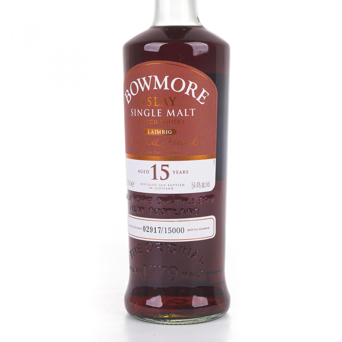 Bowmore 波摩 15年 Laimrig Batch 2 雪莉桶后熟 桶强