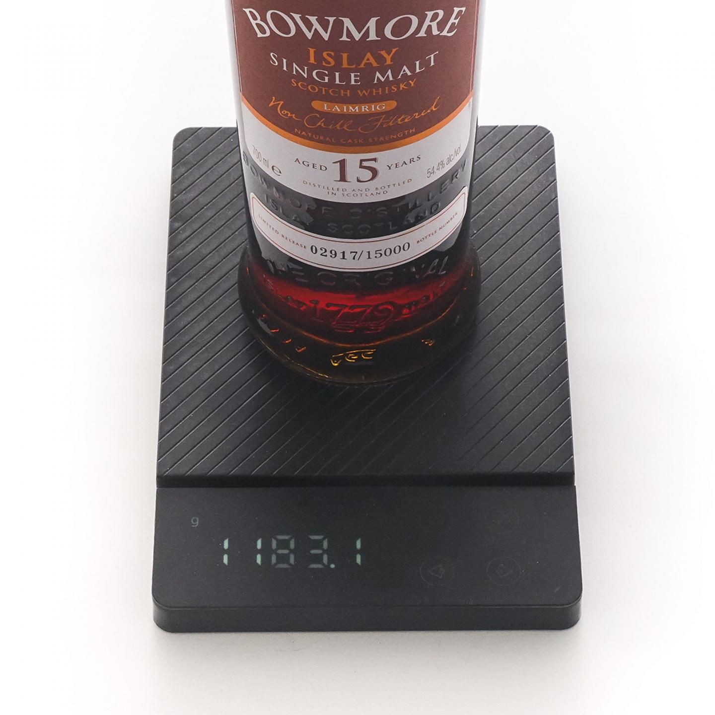 Bowmore 波摩 15年 Laimrig Batch 2 雪莉桶后熟 桶强