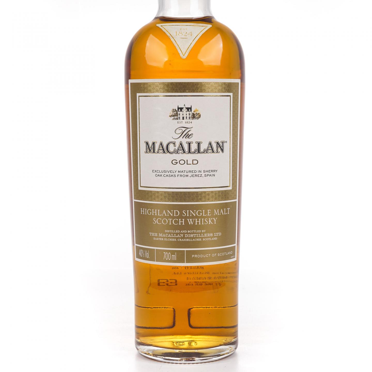 Macallan 麦卡伦 Gold 1824美丽桶系列