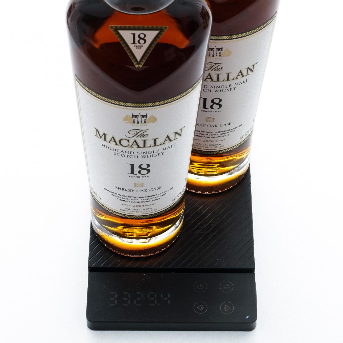 【附X光图】Macallan 麦卡伦 18年 2024 雪莉桶 5瓶组