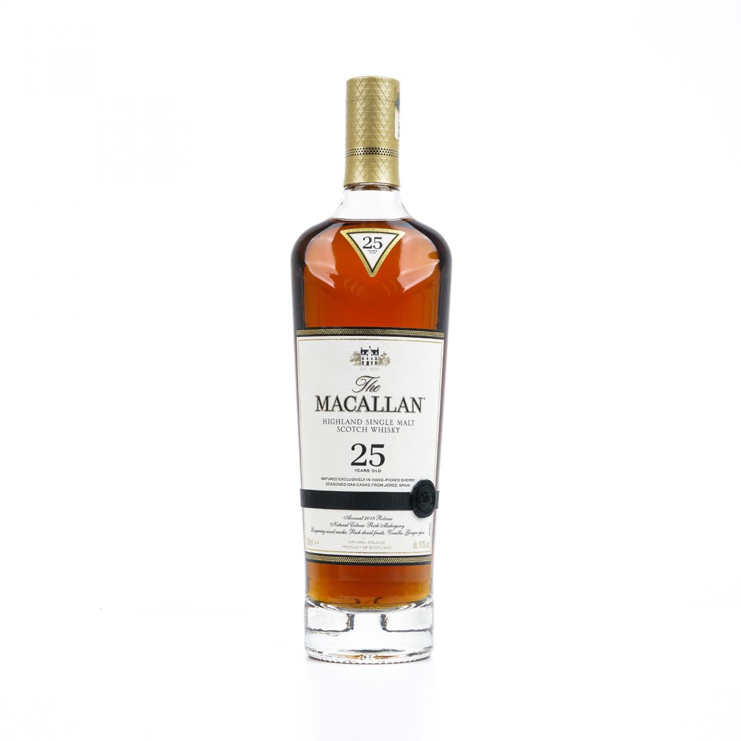 【附X光图】Macallan 麦卡伦 25年 2019 黑腰带