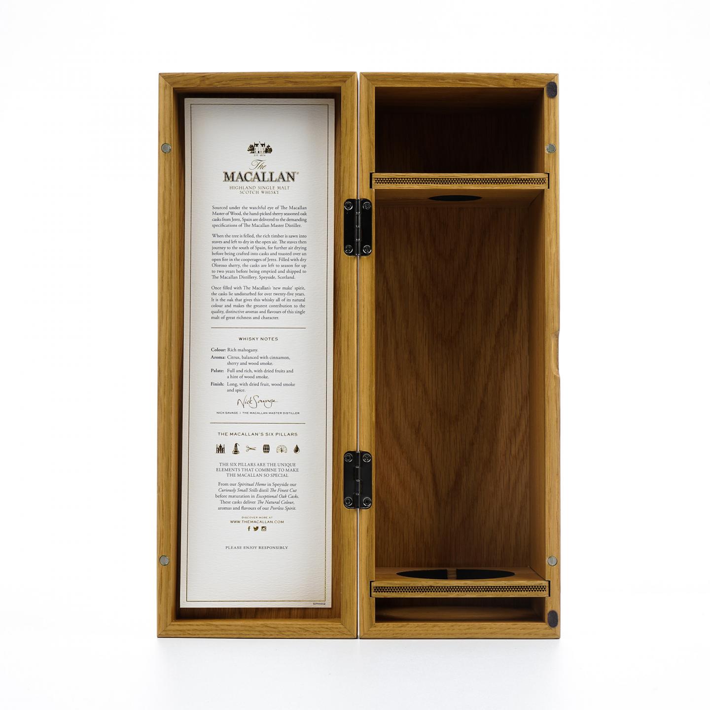 【附X光图】Macallan 麦卡伦 25年 2019 黑腰带