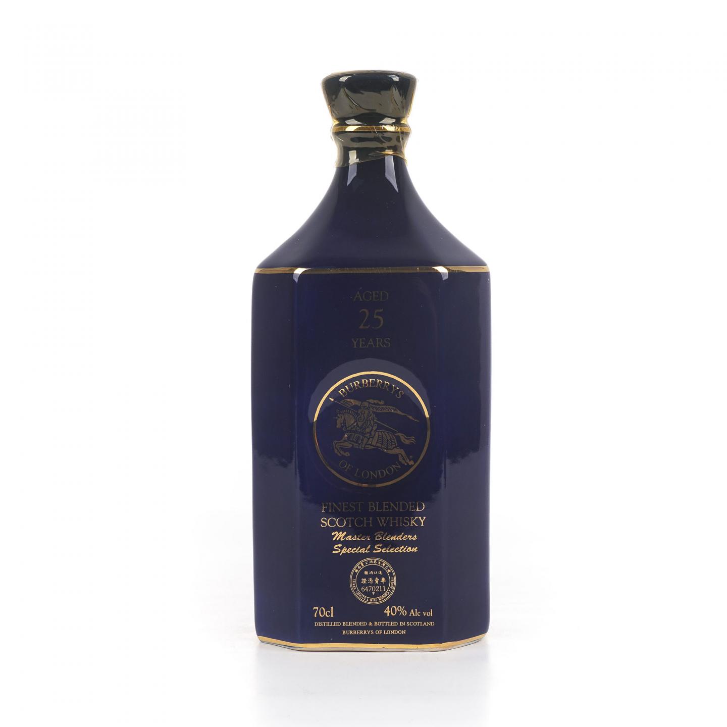 Burberrys’ 25年 调和 Master Blenders Special Selection