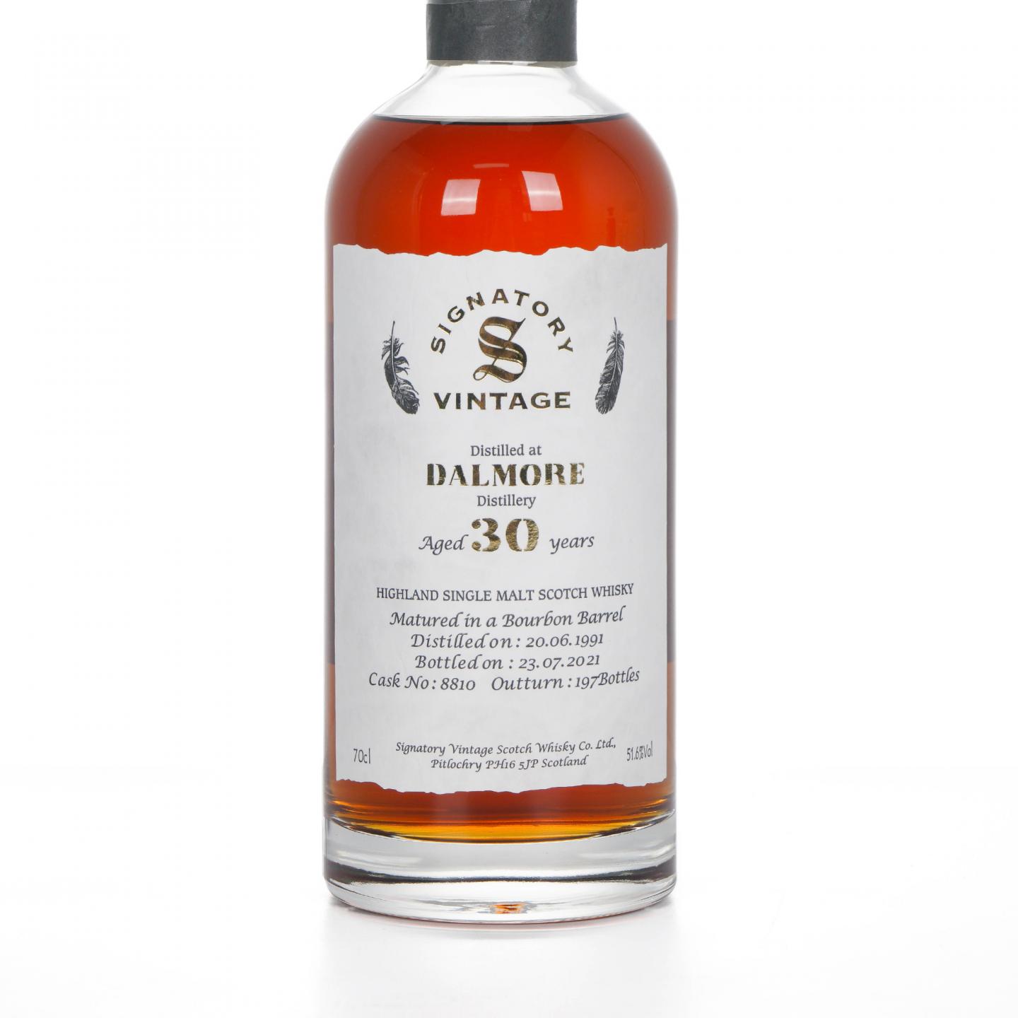 Dalmore 达尔摩 30年 1991-2021 SV 单桶#8810