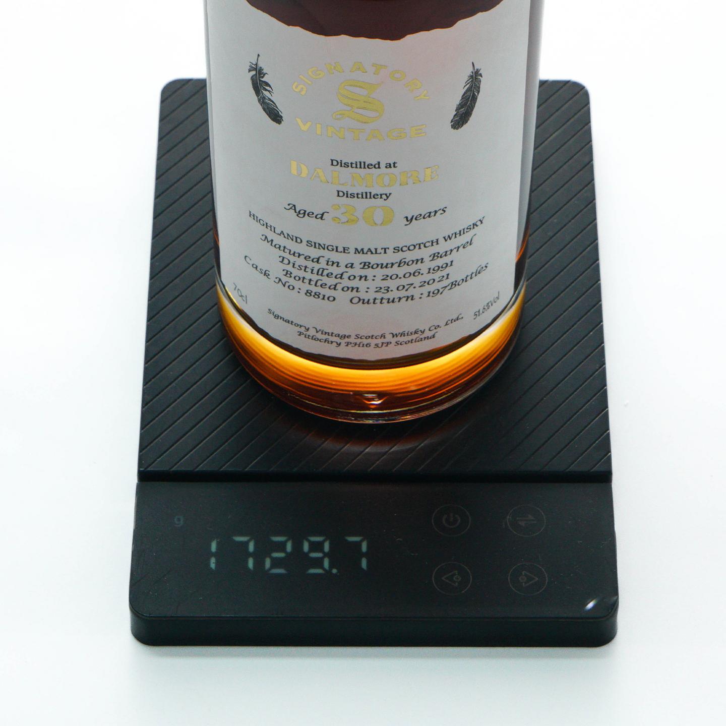 Dalmore 达尔摩 30年 1991-2021 SV 单桶#8810
