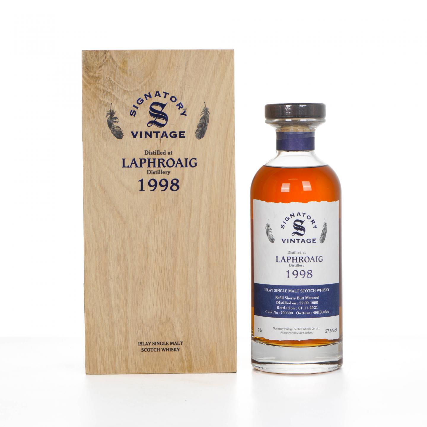 Laphroaig 拉弗格 1998-2021 雪莉单桶#700390 SV