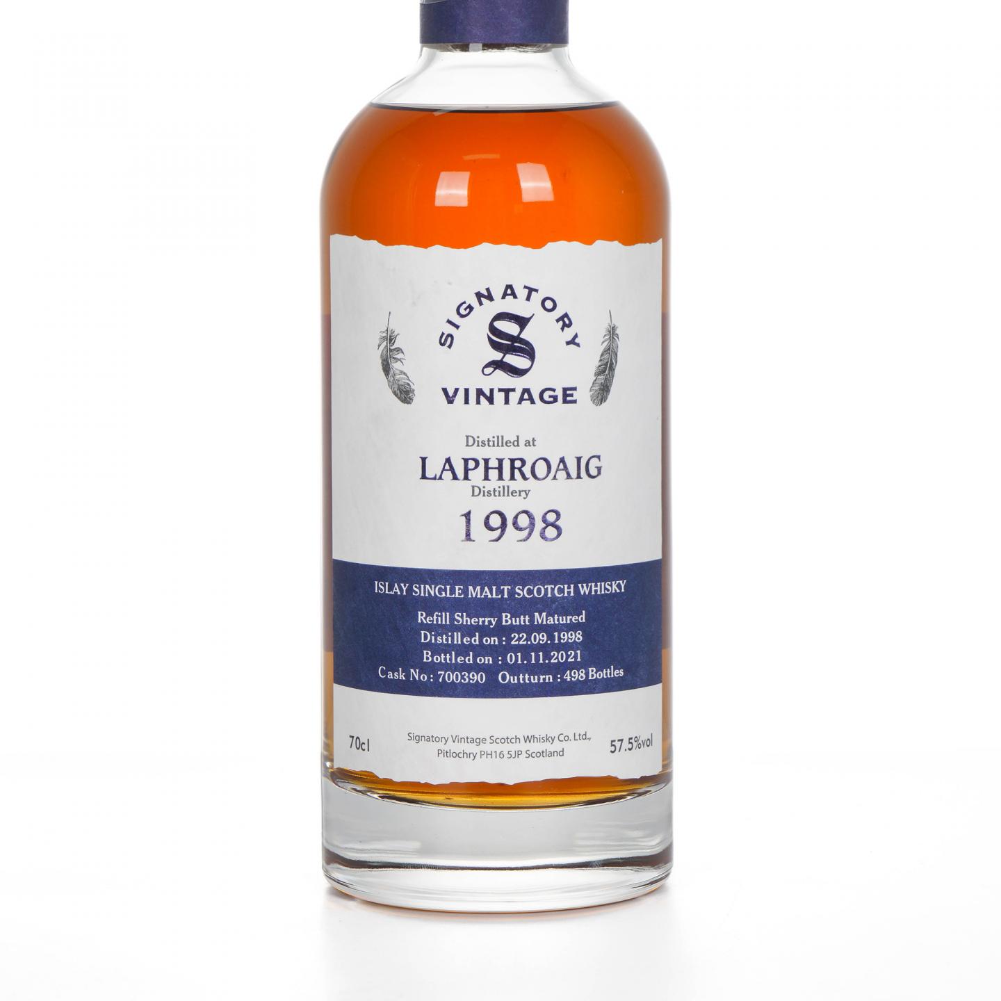 Laphroaig 拉弗格 1998-2021 雪莉单桶#700390 SV