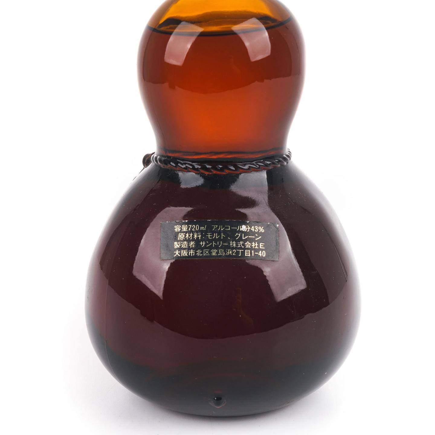 三得利 金狮标 宝葫芦 大阪城建城400周年纪念 720ml