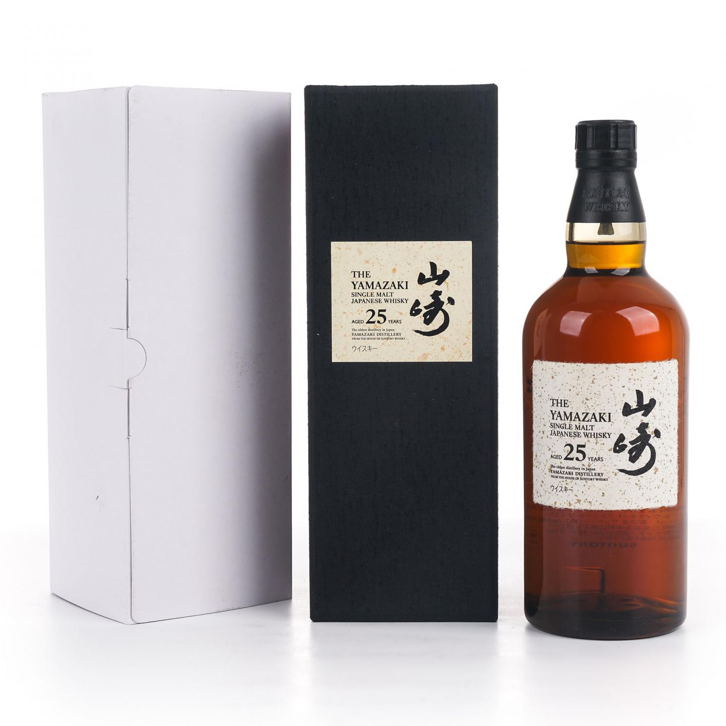 山崎 25年 新版 礼盒 700ML