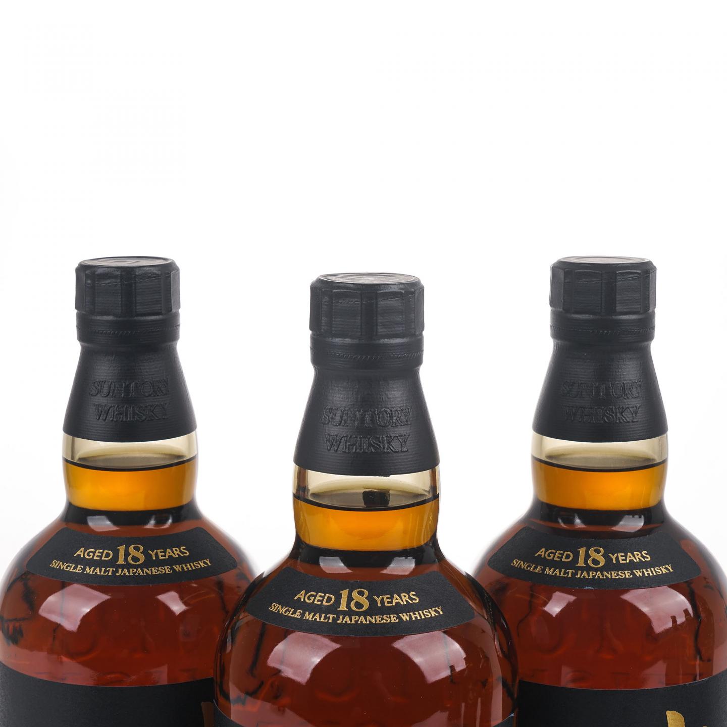 山崎 18年 金字黑标 6支组