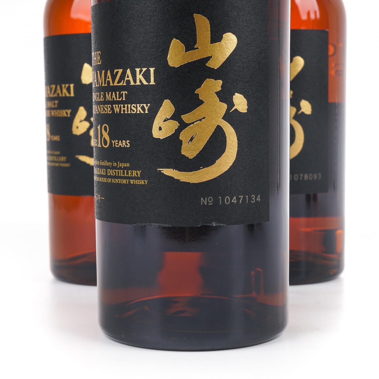 山崎 18年 金字黑标 6支组