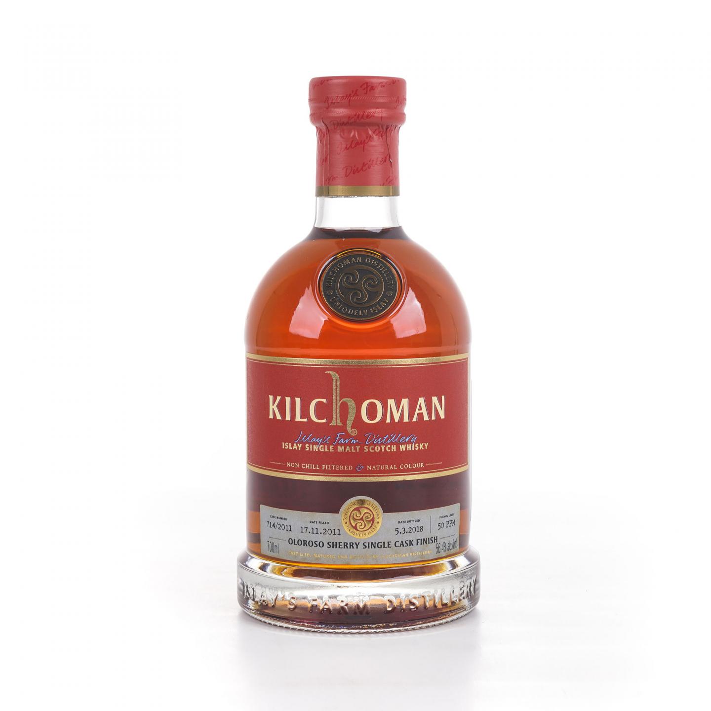 Kilchoman 齐侯门 2011-2018 雪莉单桶后熟 50PPM