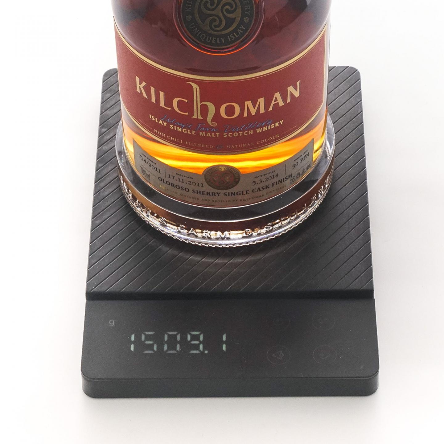 Kilchoman 齐侯门 2011-2018 雪莉单桶后熟 50PPM