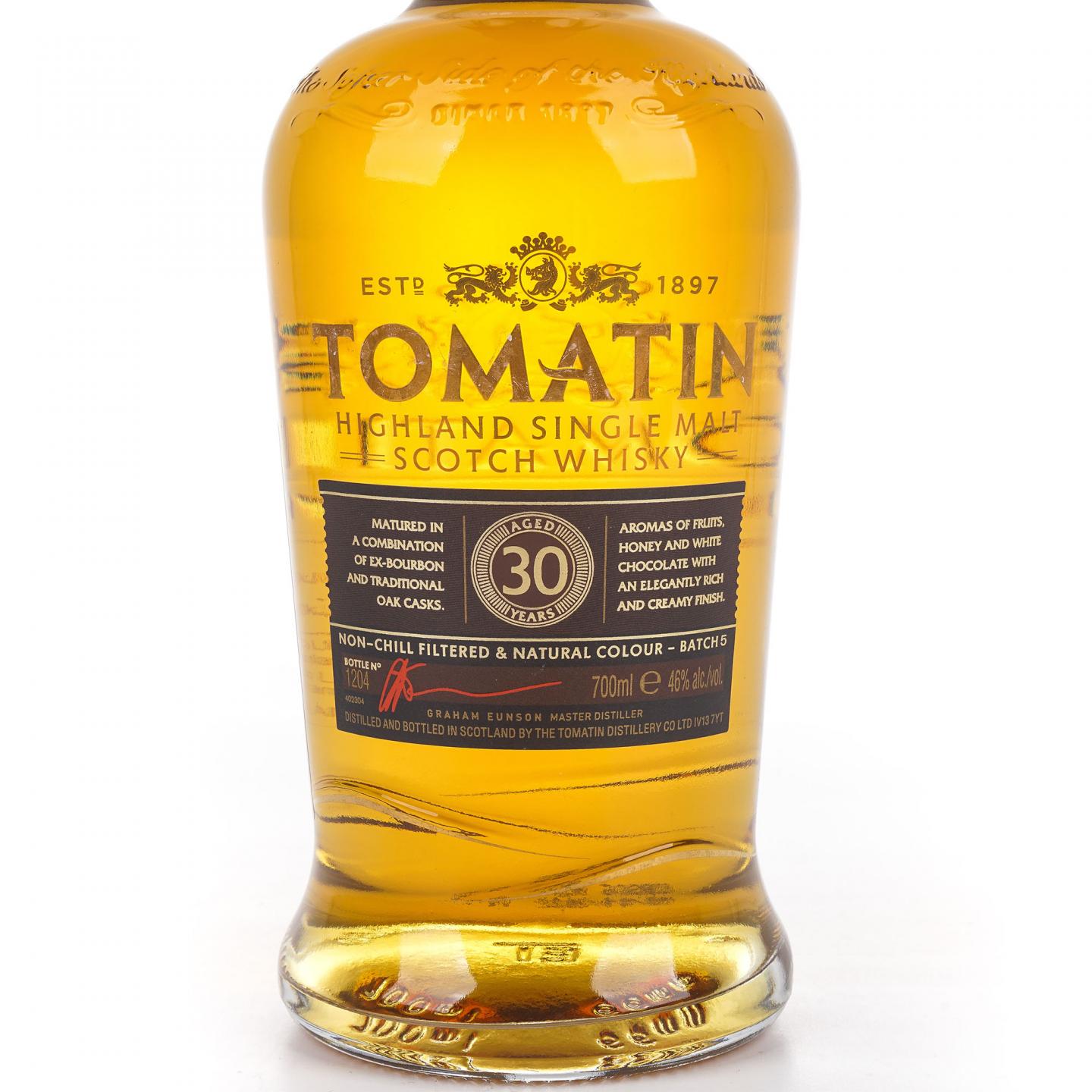 Tomatin 汤马丁 30年 Batch 5 2022