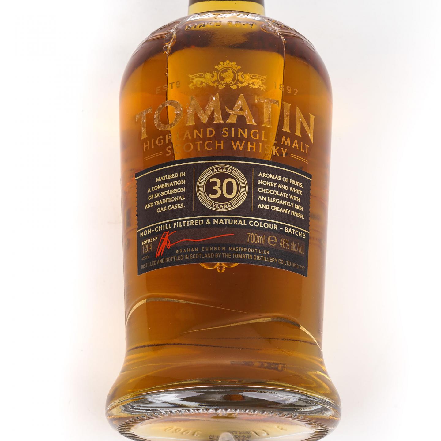 Tomatin 汤马丁 30年 Batch 5 2022