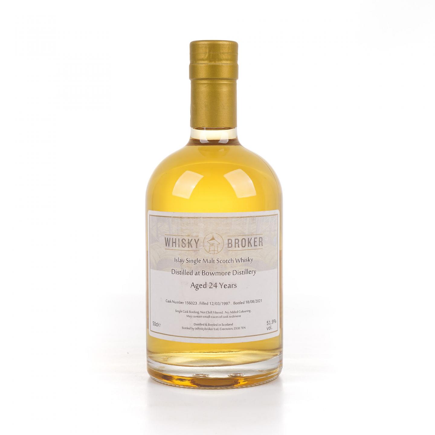 Bowmore 波摩 24年 1997-2021 单桶 WhB 500ml