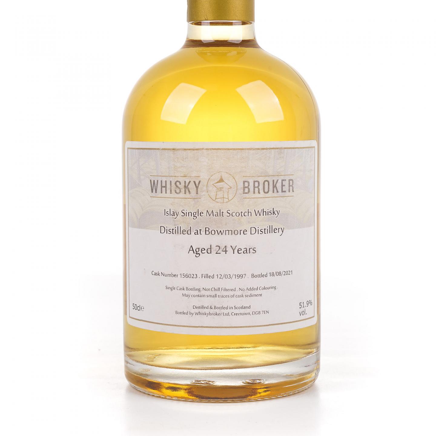 Bowmore 波摩 24年 1997-2021 单桶 WhB 500ml