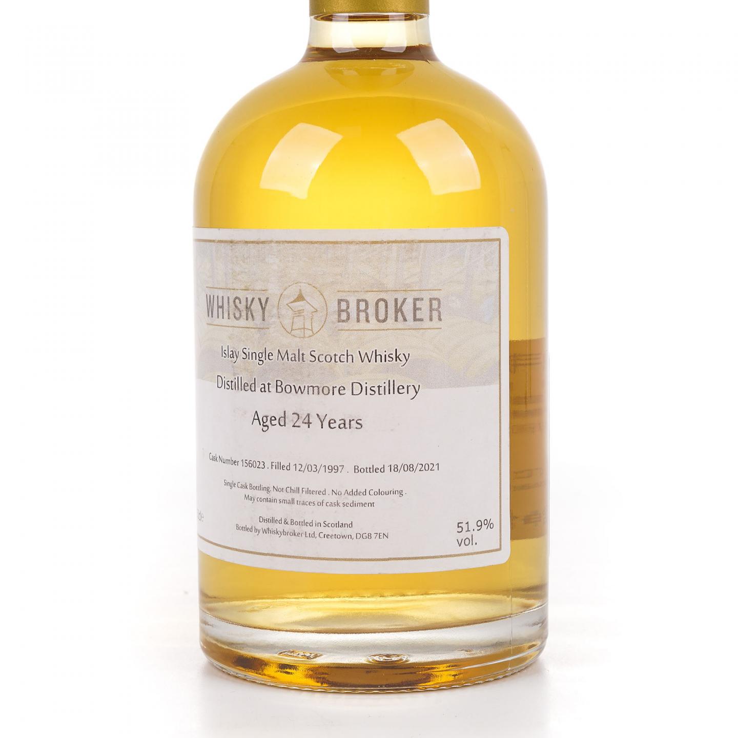 Bowmore 波摩 24年 1997-2021 单桶 WhB 500ml