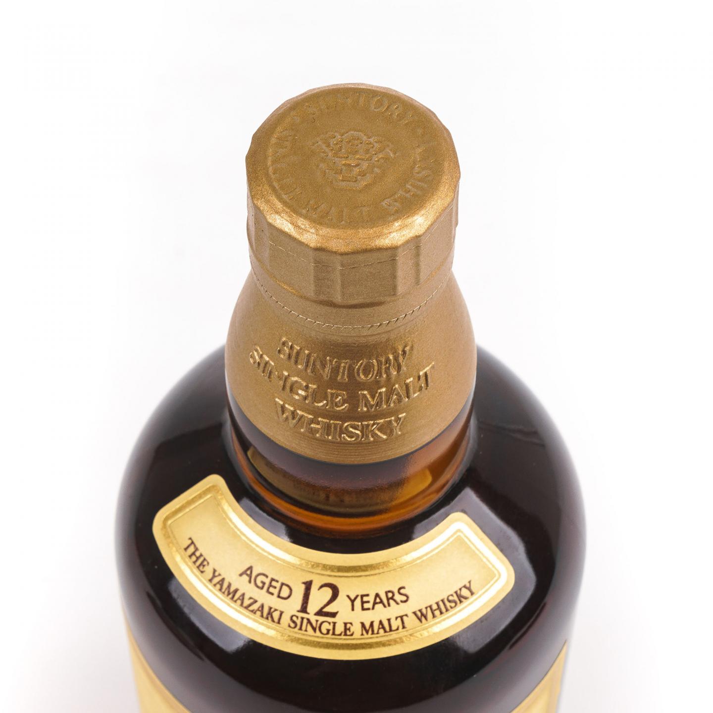 山崎 12年 Single Malt 金花盖 700ML