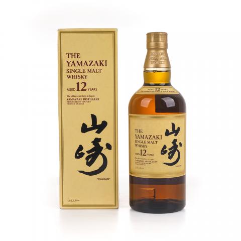 山崎 12年 Single Malt 金花盖 700ml