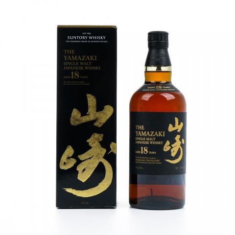 山崎 18年 金字黑标 No.1064478