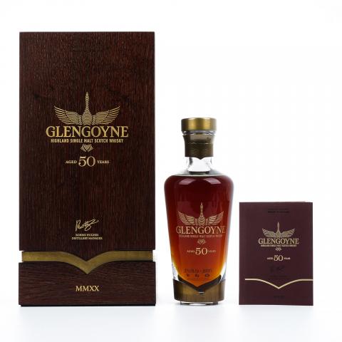 Glengoyne 格兰哥尼 50年 2020 水晶瓶 木盒
