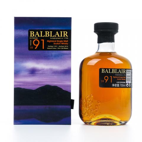 Balblair 巴布莱尔 1991-2018 第3版