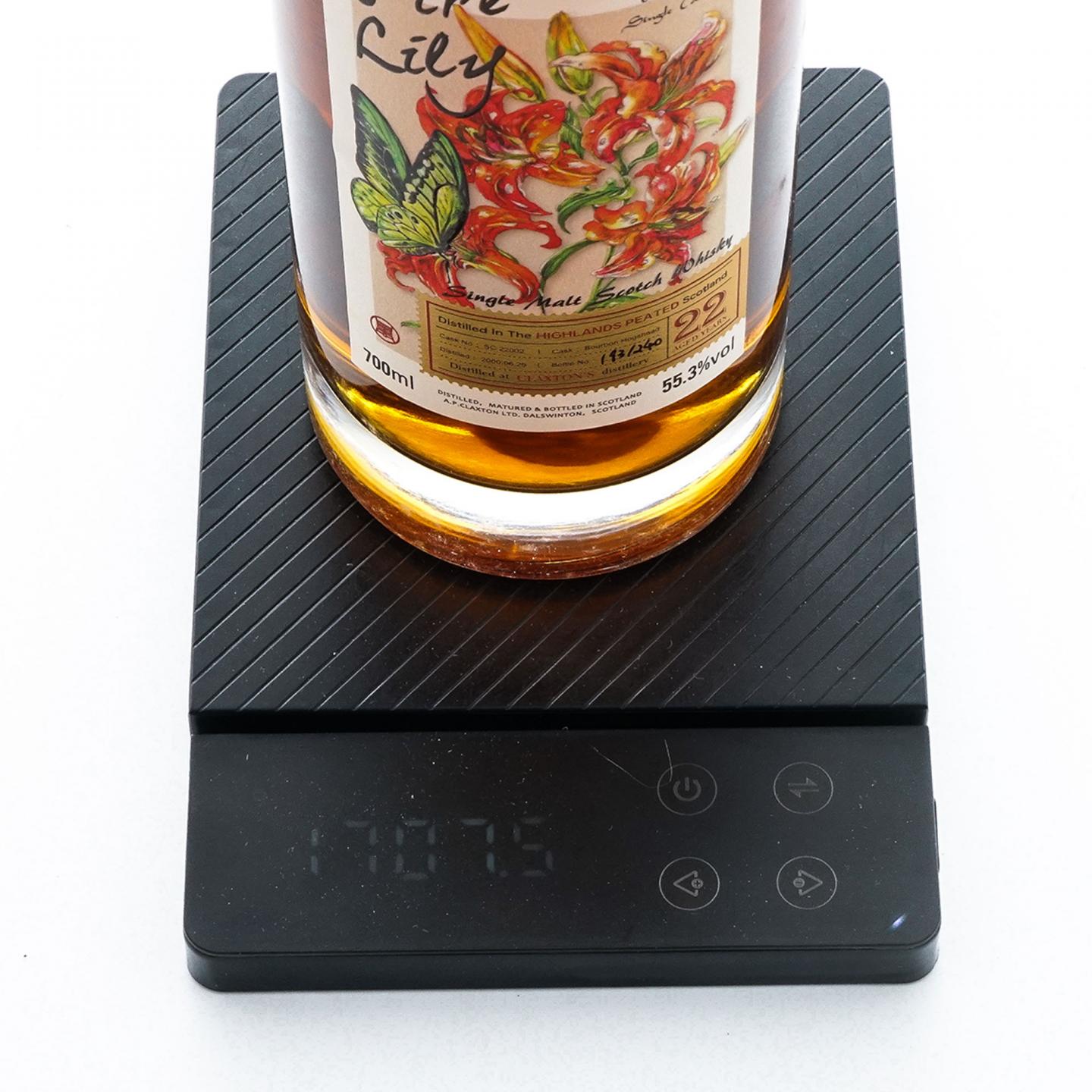 高地泥煤 22年 2000 波本桶 Claxton's