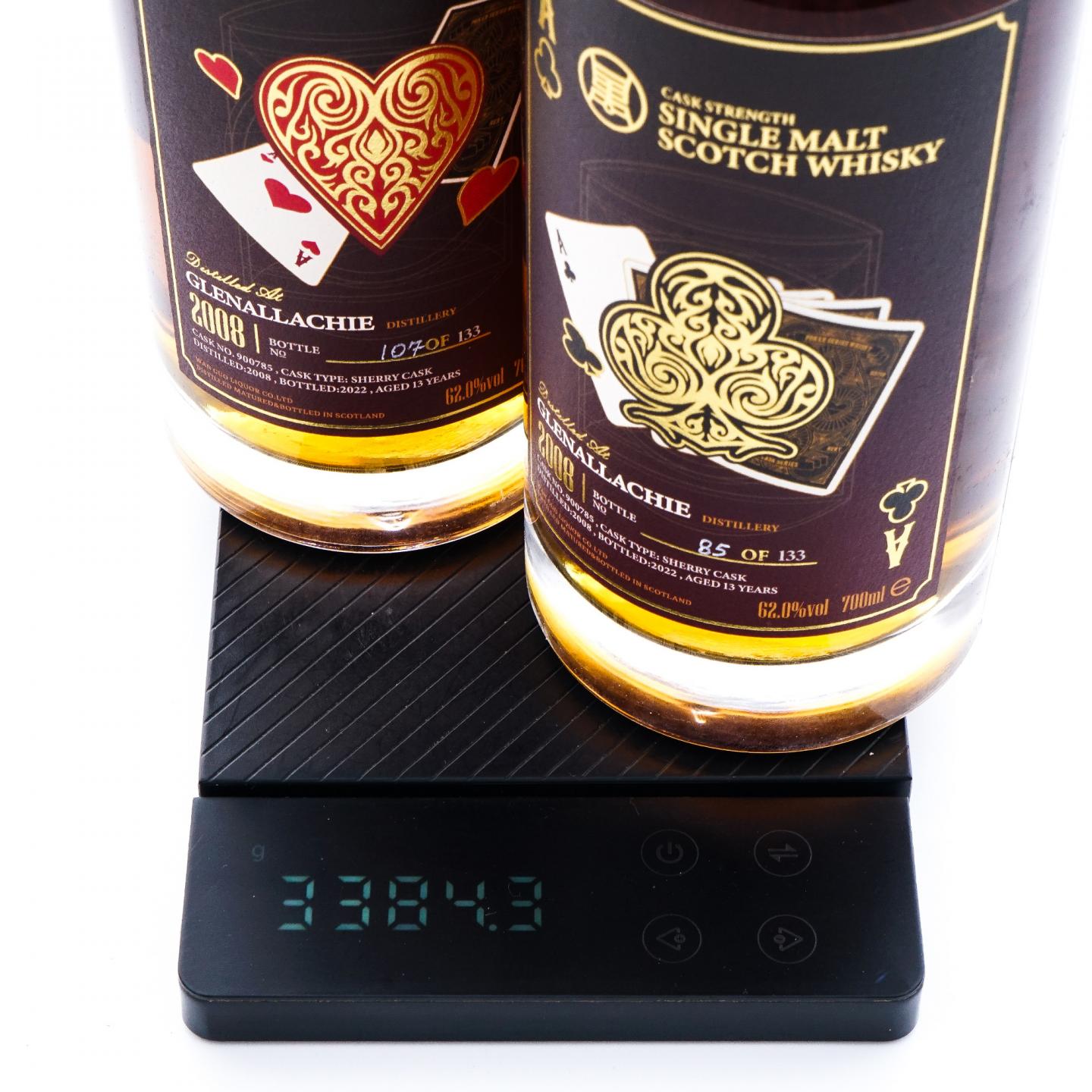 Glenallachie 格兰纳里奇 13年 2008-2022 扑克牌系列 4瓶组 行货