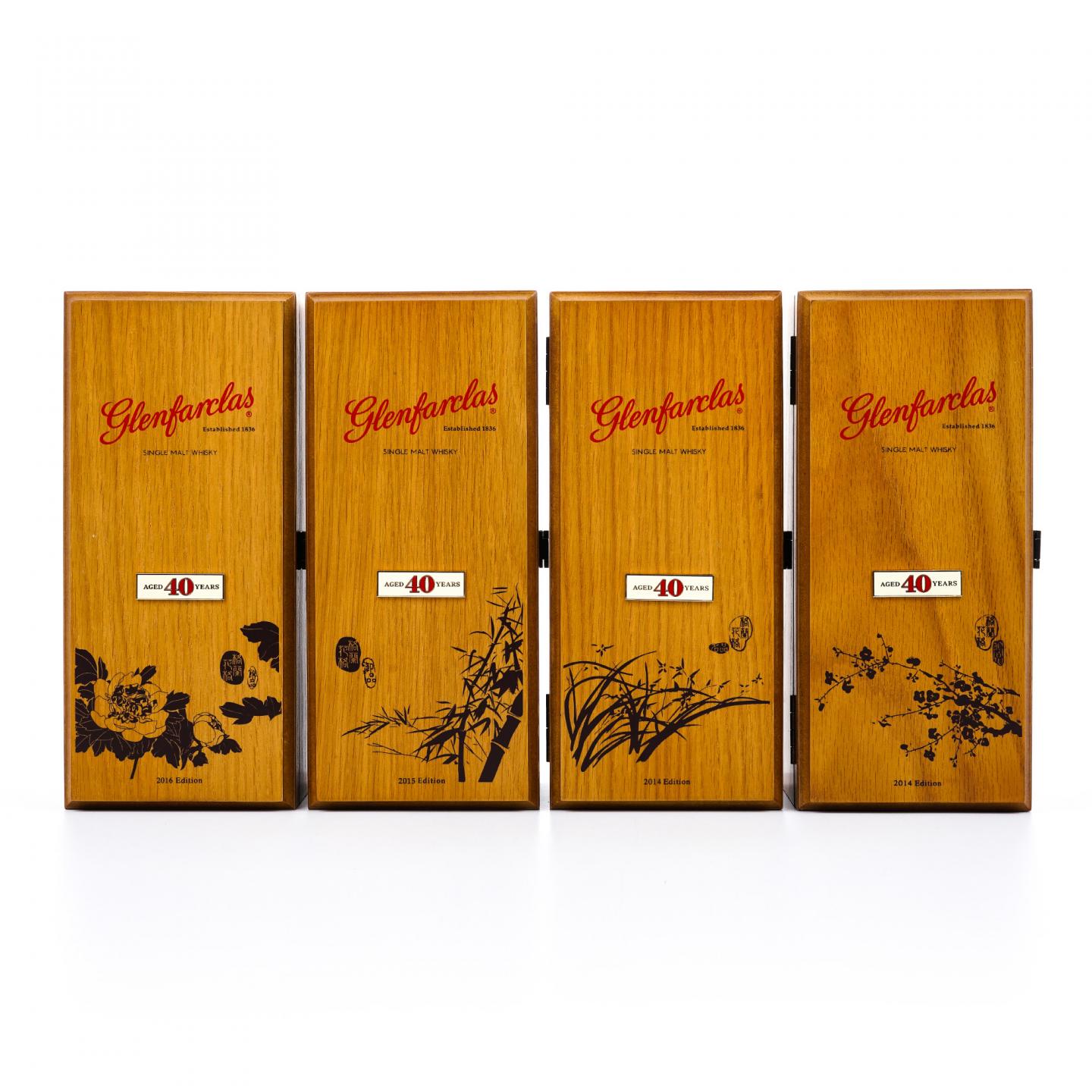 Glenfarclas 格兰花格 40年 兰/竹/菊/梅 4支组