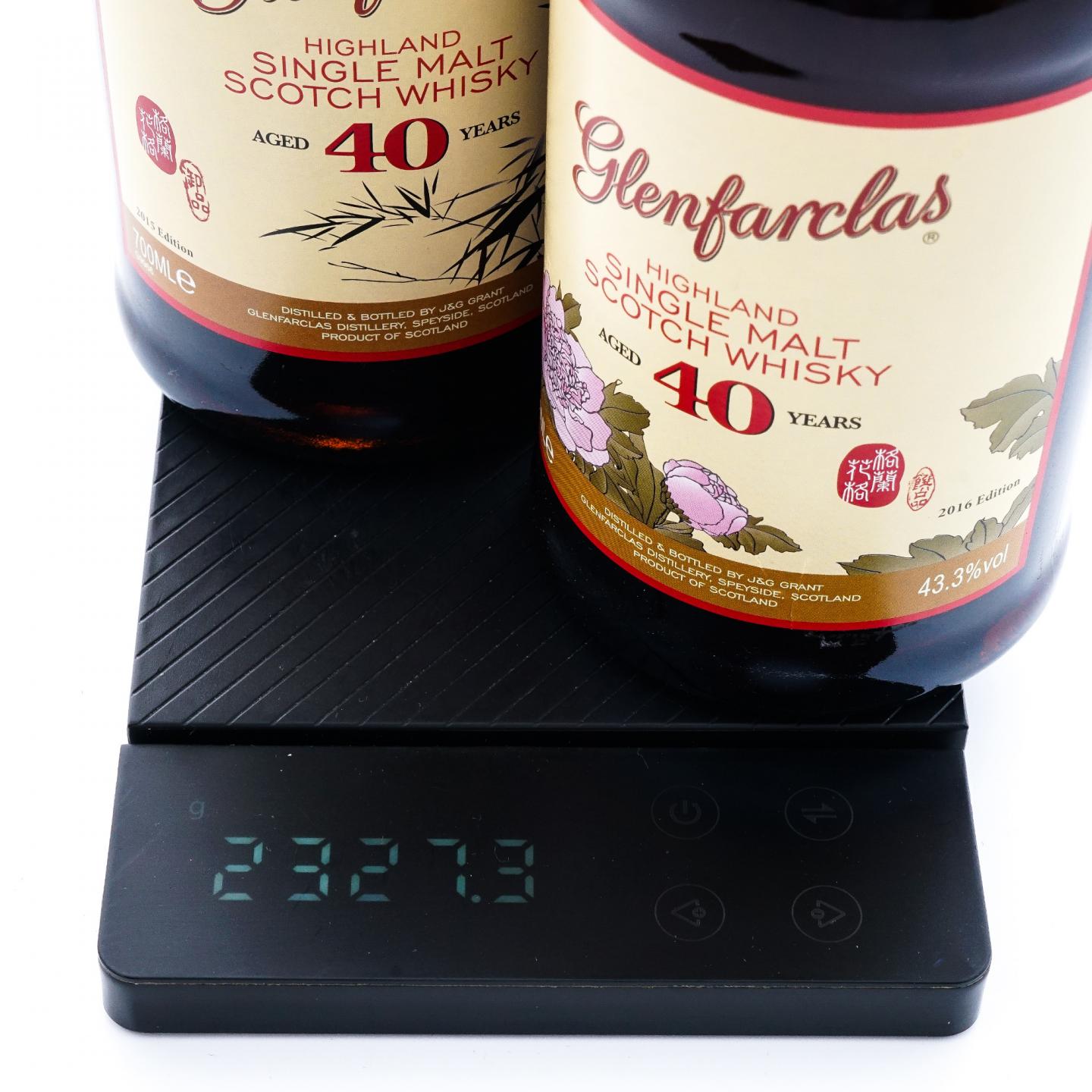 Glenfarclas 格兰花格 40年 兰/竹/菊/梅 4支组