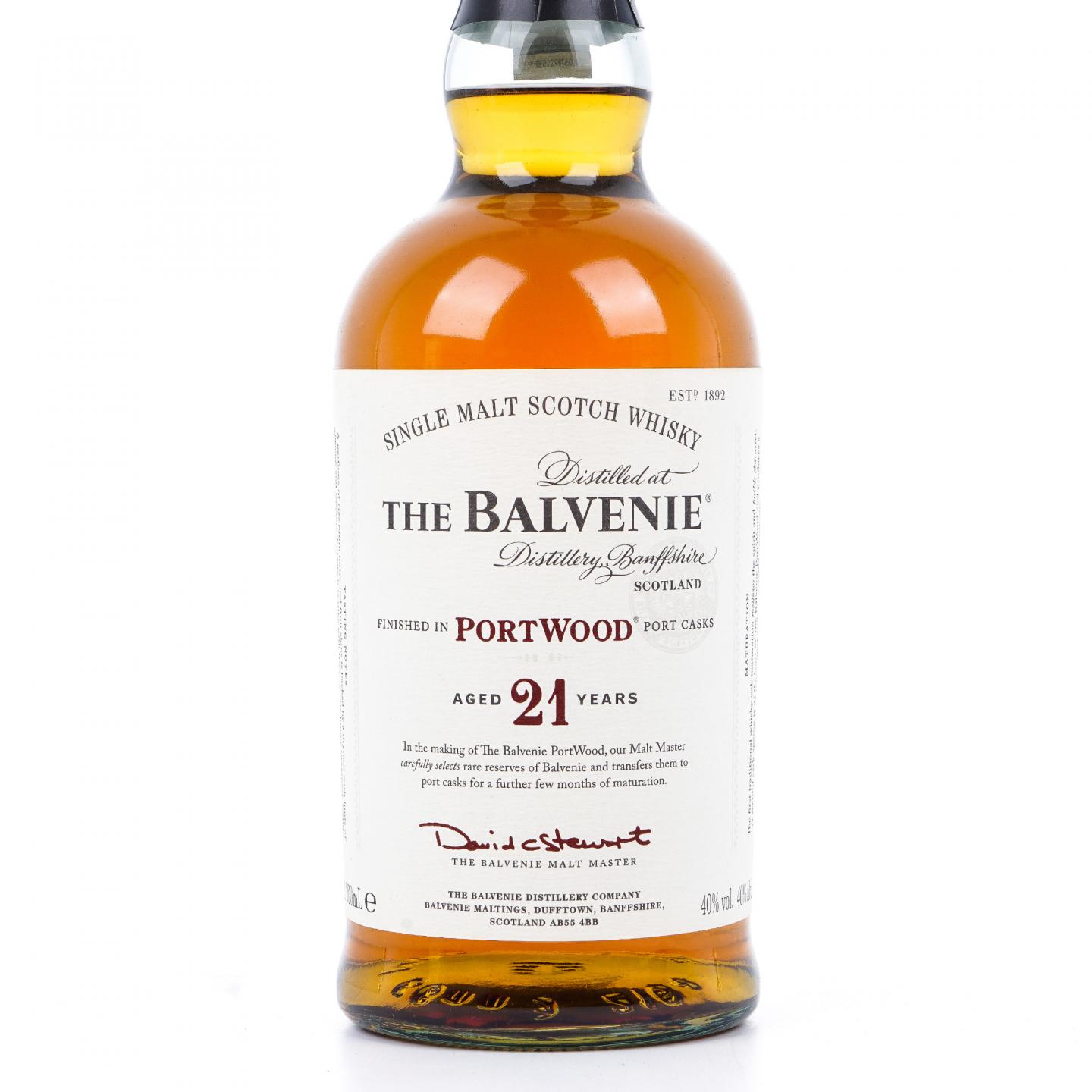 Balvenie 百富 21年 2022 波特桶后熟 行货