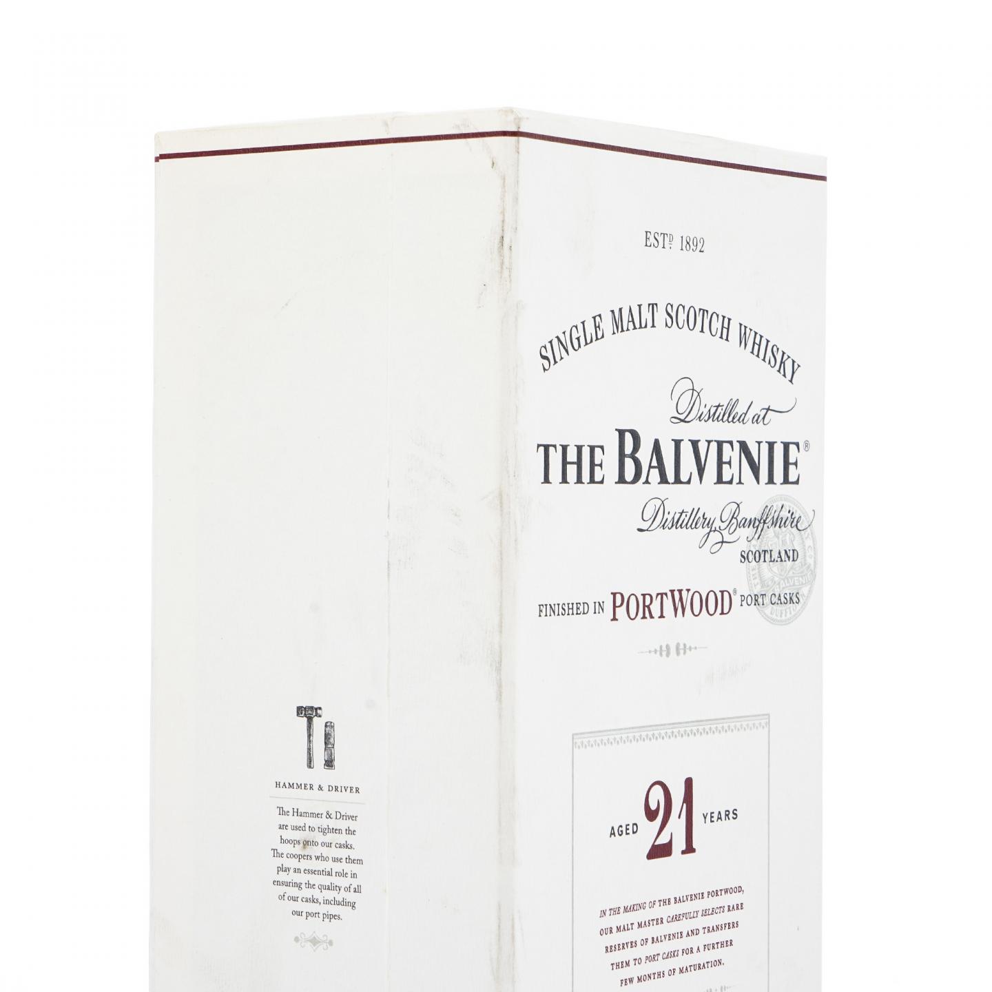 Balvenie 百富 21年 2022 波特桶后熟 行货
