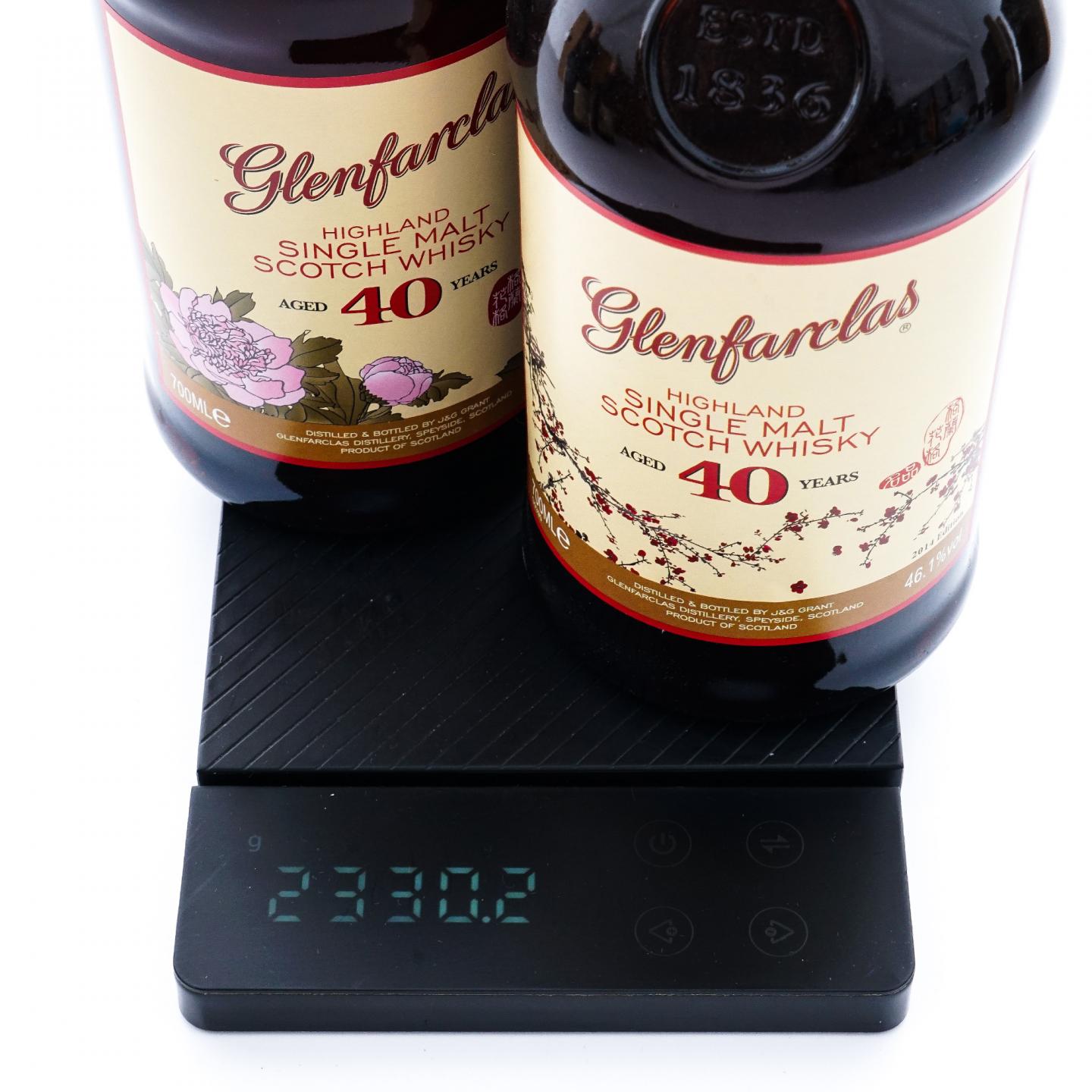 Glenfarclas 格兰花格 40年 兰/竹/菊/梅 4支组