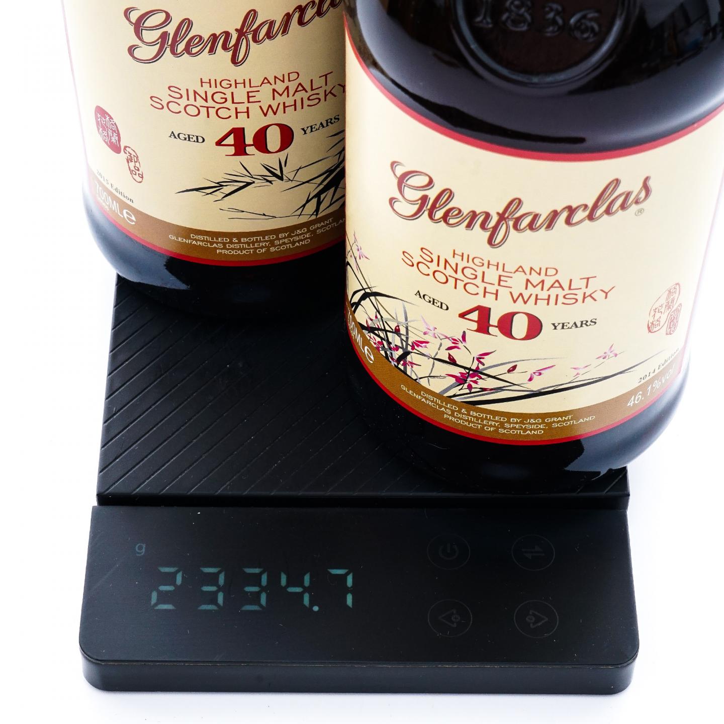 Glenfarclas 格兰花格 40年 兰/竹/菊/梅 4支组
