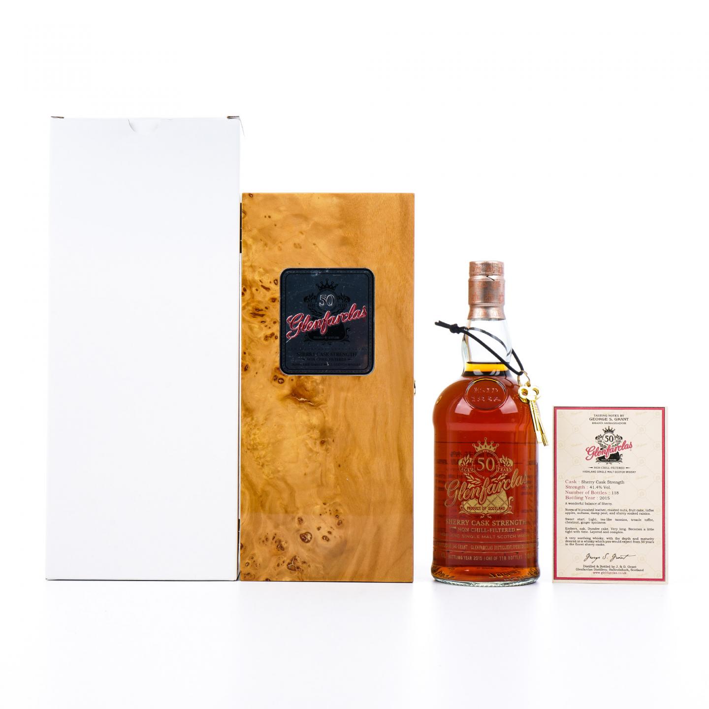 Glenfarclas 格兰花格 50年 2015 雪莉桶强 台湾限定