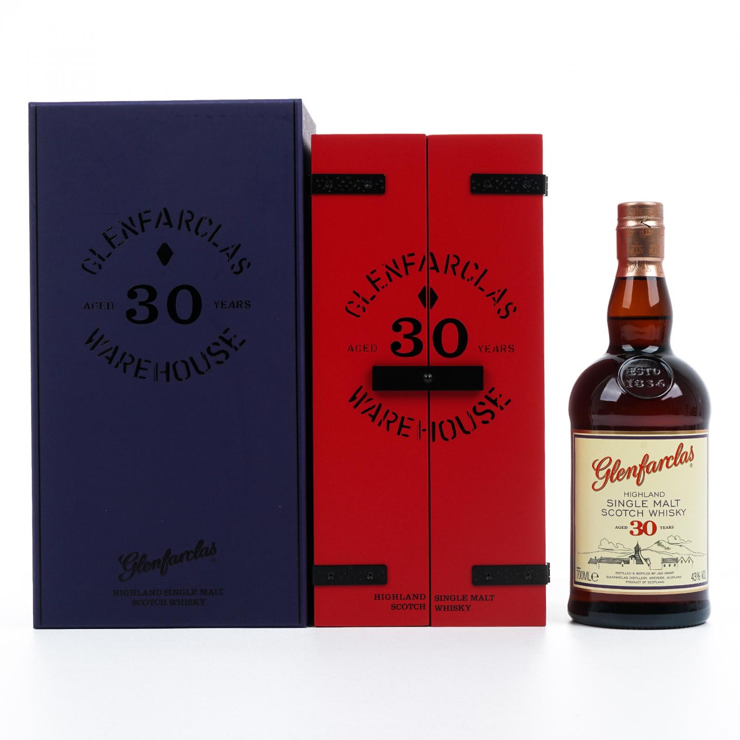 Glenfarclas 格兰花格 30年 2019 红盒 700ml