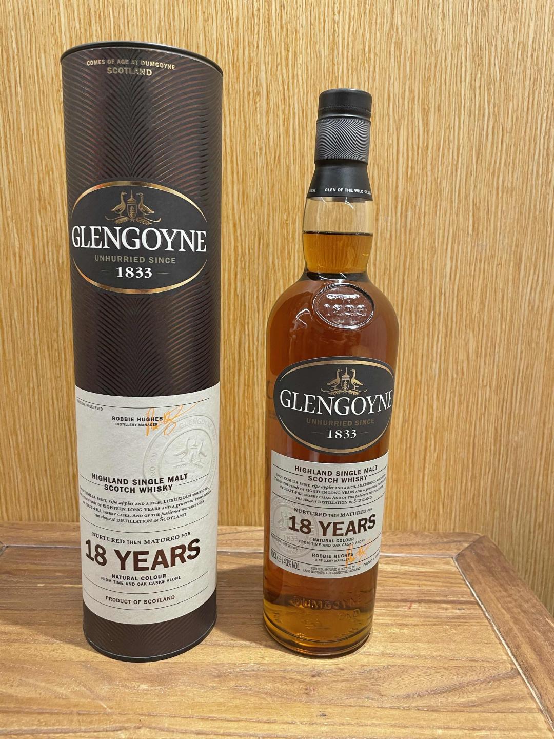 格兰哥尼18年旧版