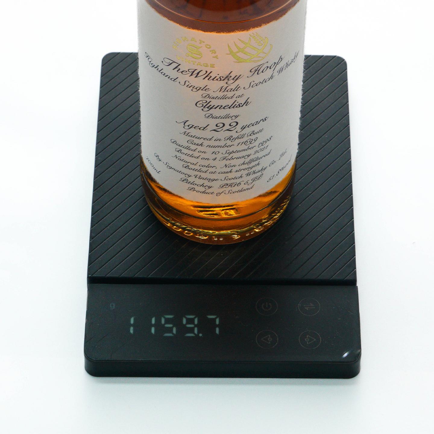 Clynelish 克里尼利基 22年 1998-2021 The Whisky Hoop 桶强