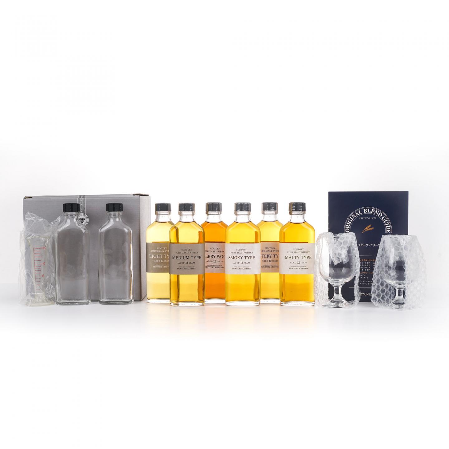 【酒版】三得利 12年 六色风味桶 150ml*6支组