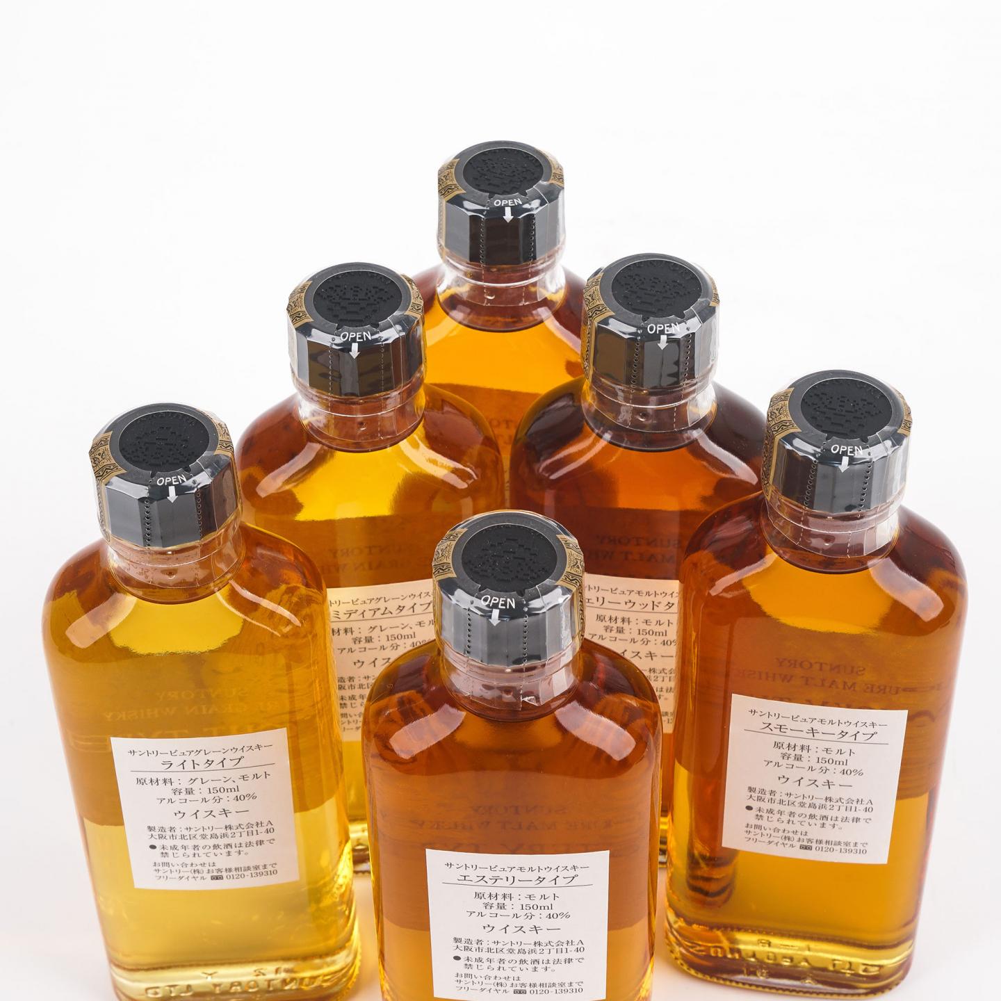 【酒版】三得利 12年 六色风味桶 150ml*6支组