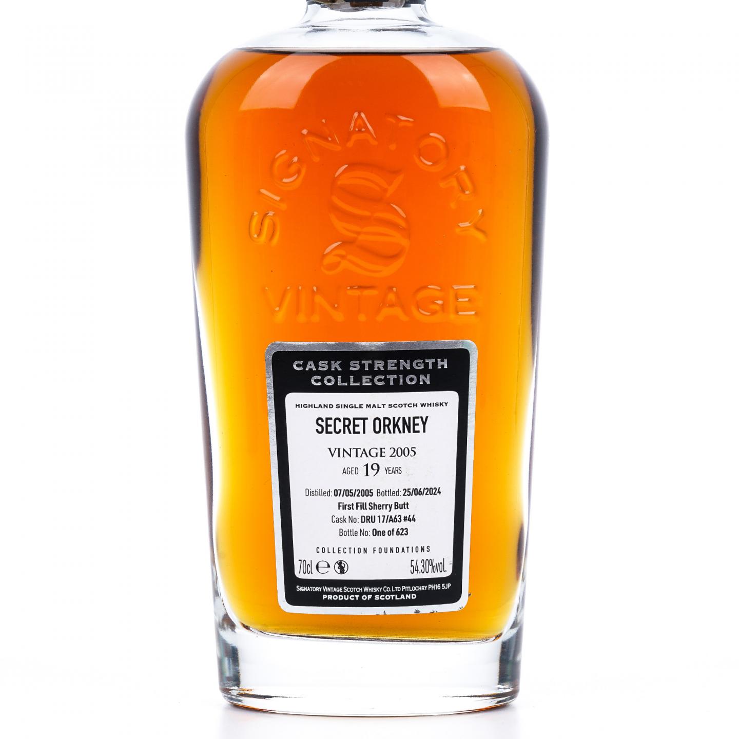 Secret Orkney 19年 2005-2024 SV 桶强