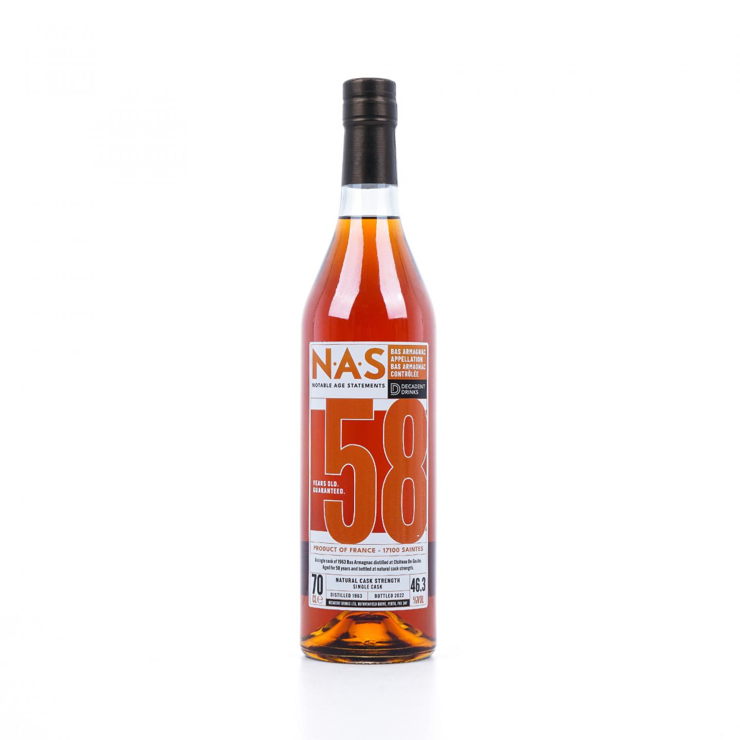 Château de Gaube 58年 1963-2022 雅文邑 Decadent Drinks