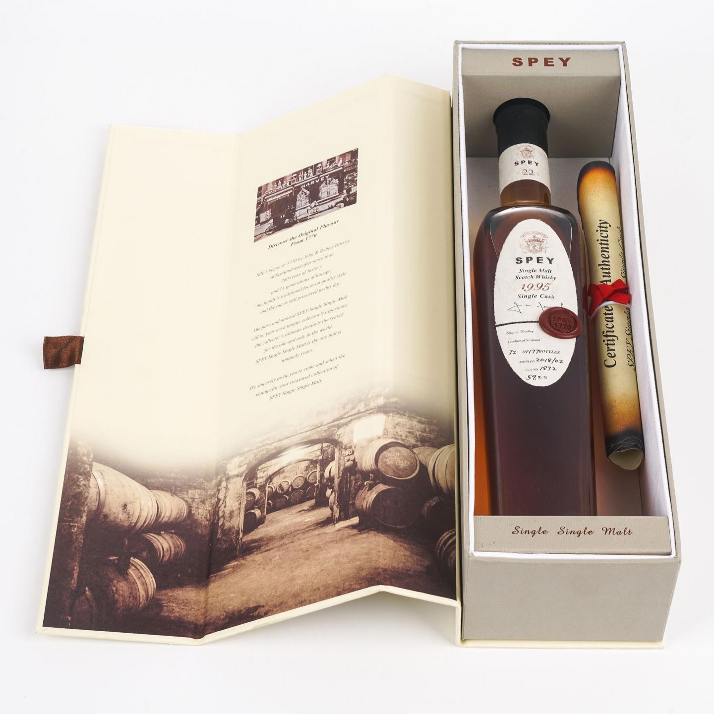 Spey 诗贝 1995-2018 单桶#1872 容量500ml