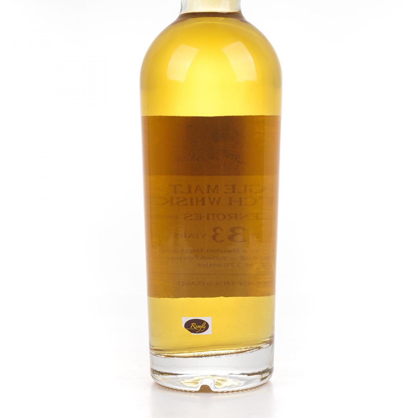 Glenrothes 格兰路思 33年 1988-2022 单桶 Remfly