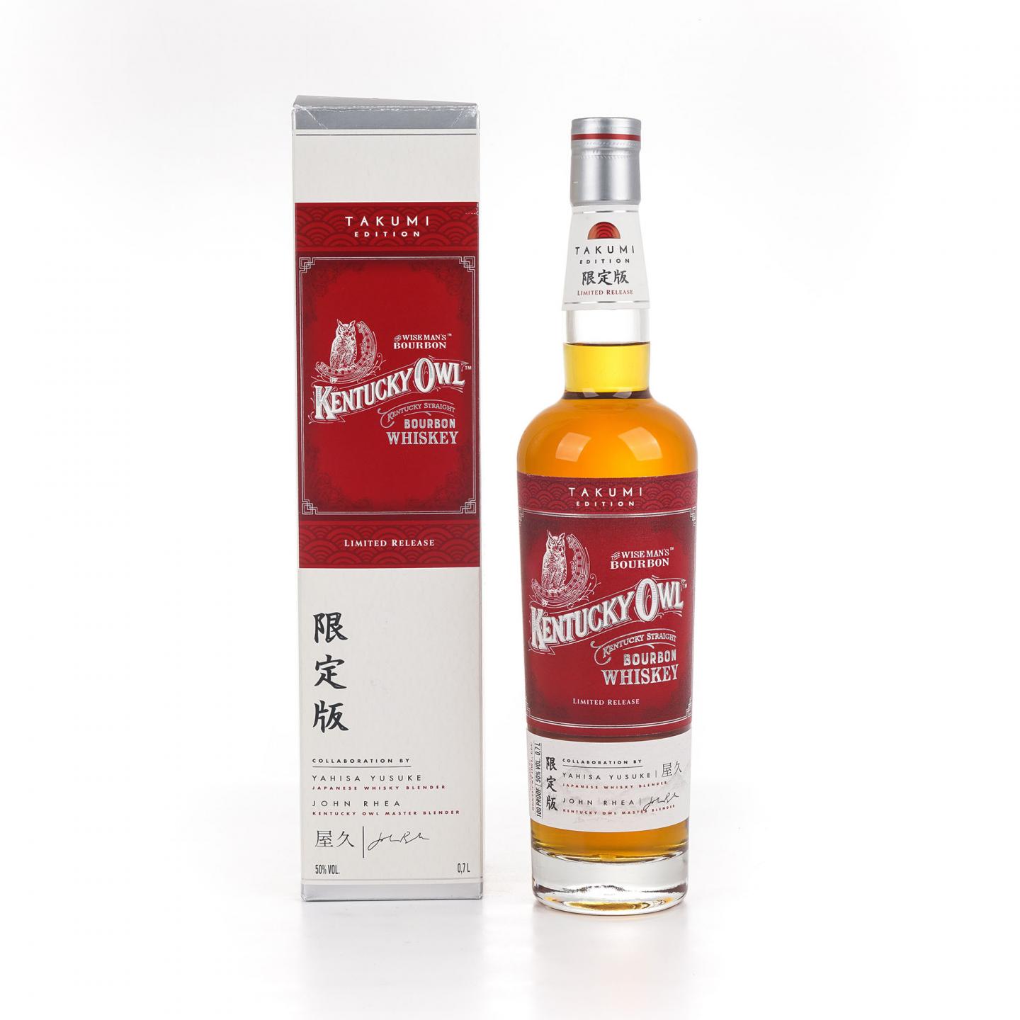Kentucky Owl 肯塔基猫头鹰 匠心 日本合酿限定版 波本