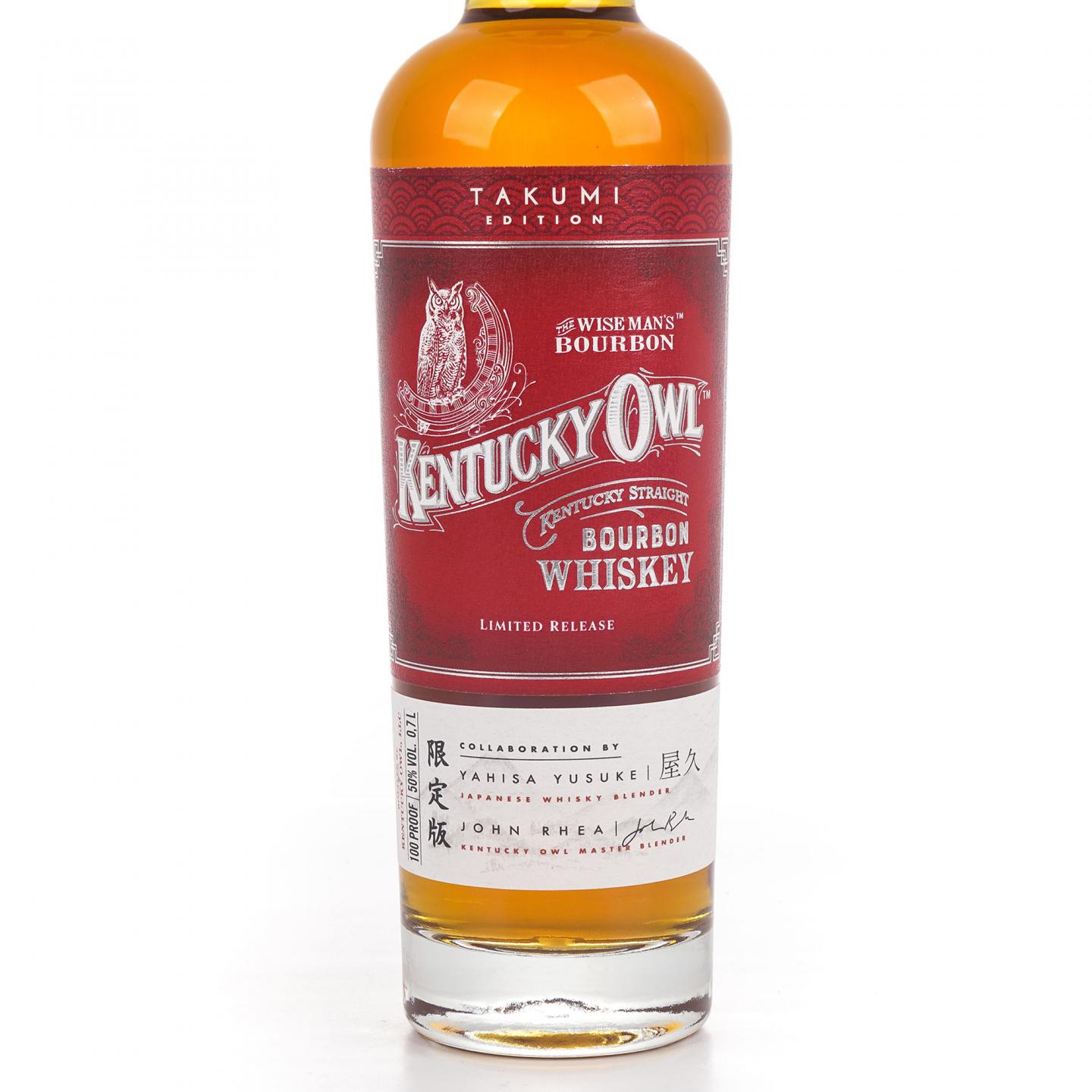 Kentucky Owl 肯塔基猫头鹰 匠心 日本合酿限定版 波本